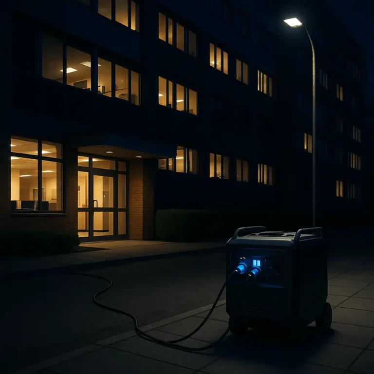 Reservkraft vid fastighet